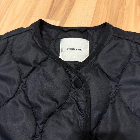 Everlane Quilted Liner Black Size XS - Picture 2 of 3